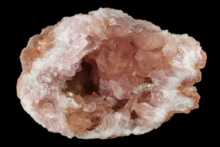 Sparkly, Pink Amethyst Geode Section - Argentina #170106